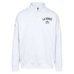 Los Angeles Kings Levelwear Murray City Capsule Quarter-Zip Sweatshirt - White - NHL