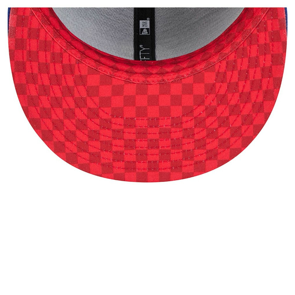 Chicago Cubs New Era Checkered Undervisor 59FIFTY Fitted Hat - MLB
