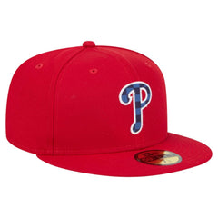 Philadelphia Phillies New Era Checkered Undervisor 59FIFTY Fitted Hat - MLB