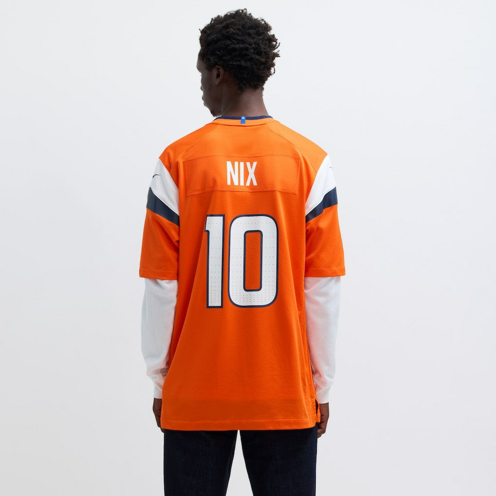 Bo Nix Denver Broncos Player Game Jersey Orange | Nike for Sale
