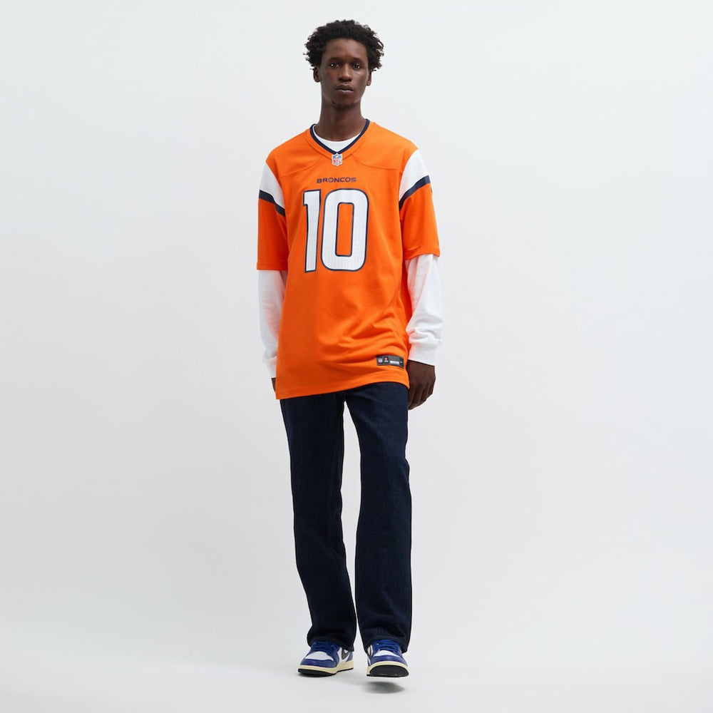 Bo Nix Denver Broncos Player Game Jersey Orange | Nike for Sale