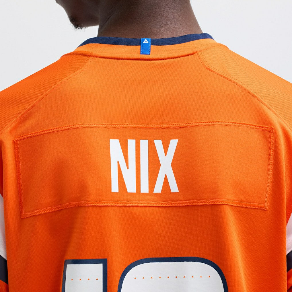 Bo Nix Denver Broncos Player Game Jersey Orange | Nike for Sale