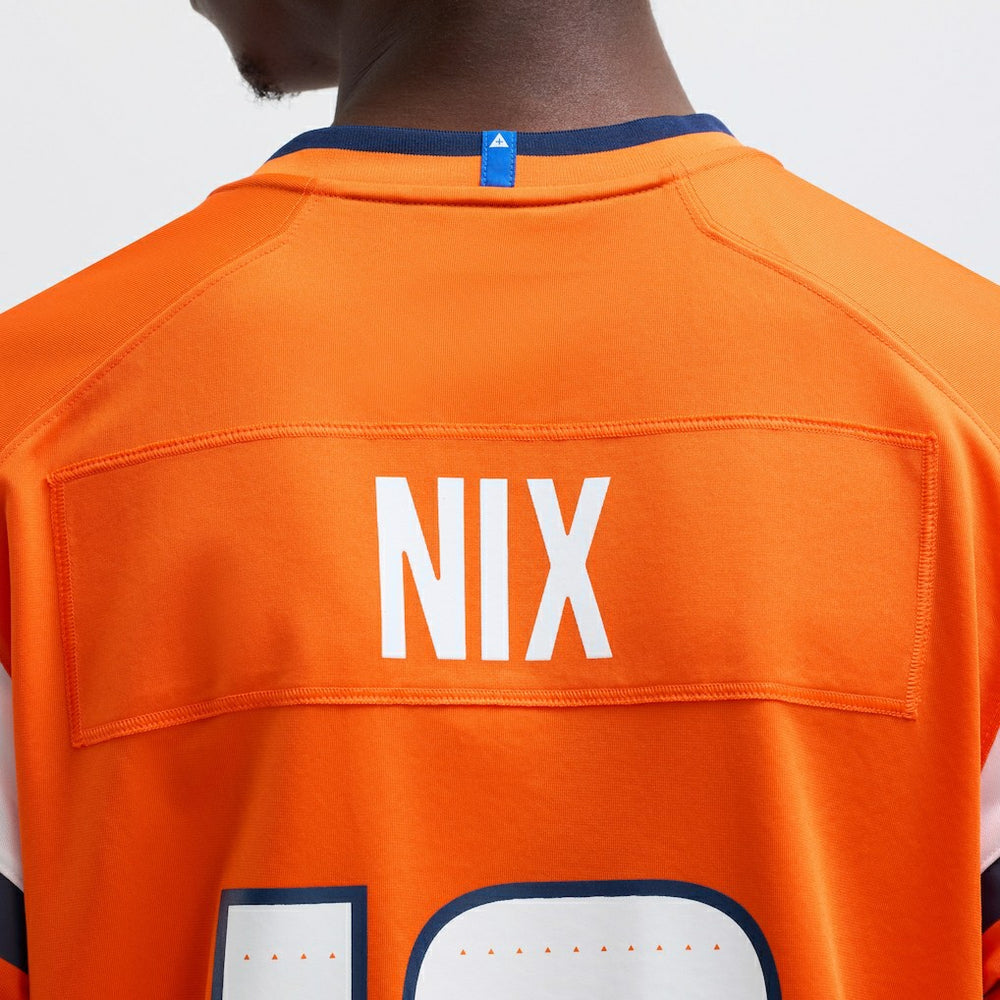 Bo Nix Denver Broncos Player Game Jersey Orange | Nike for Sale