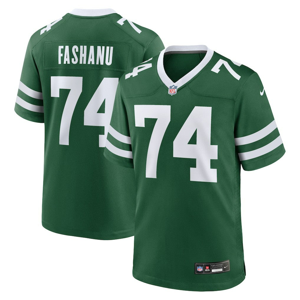 Olu Fashanu New York Jets Player Game Jersey Gotham Green | Nike for Sale