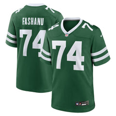 Olu Fashanu New York Jets Player Game Jersey Gotham Green | Nike for Sale