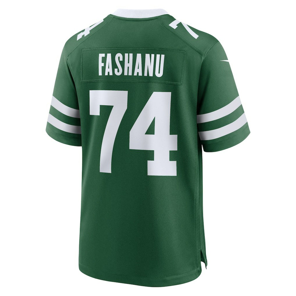 Olu Fashanu New York Jets Player Game Jersey Gotham Green | Nike for Sale