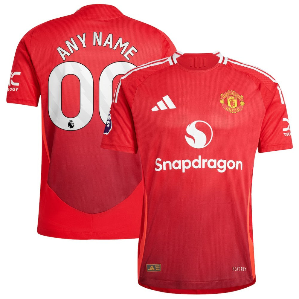 Manchester United 2024/25 Home Custom Jersey Red | Adidas Online