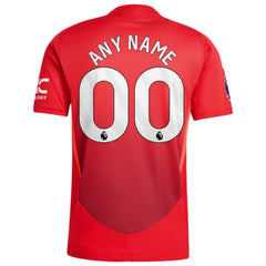 Manchester United 2024/25 Home Custom Jersey Red | Adidas Online