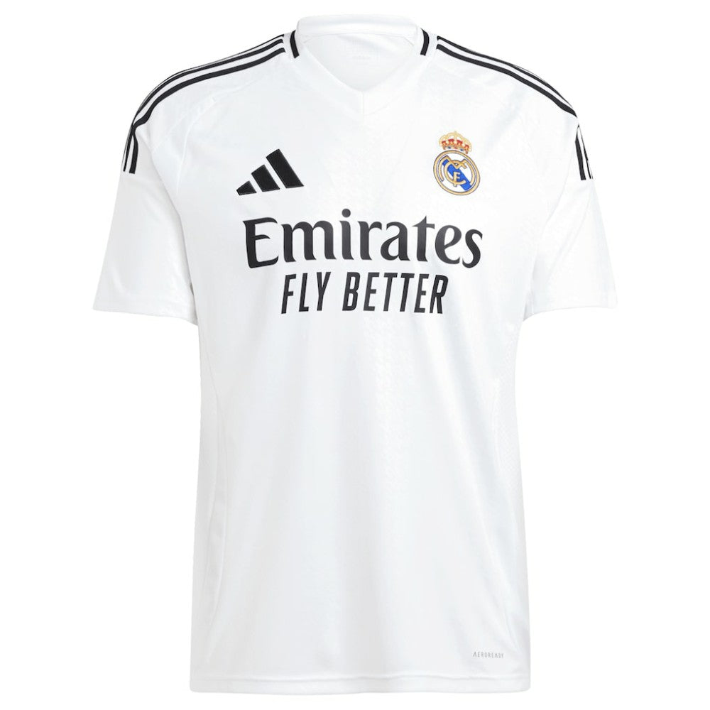 Real Madrid 2024/25 Home Replica Custom Jersey White | Adidas