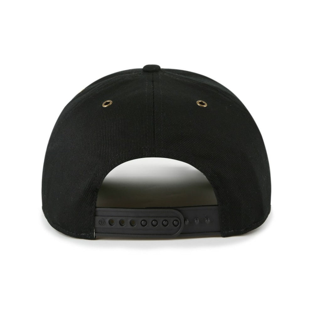 Boston Bruins '47 Old Time Hockey Rafter Sure Shot Hitch Adjustable Hat - Black - NHL