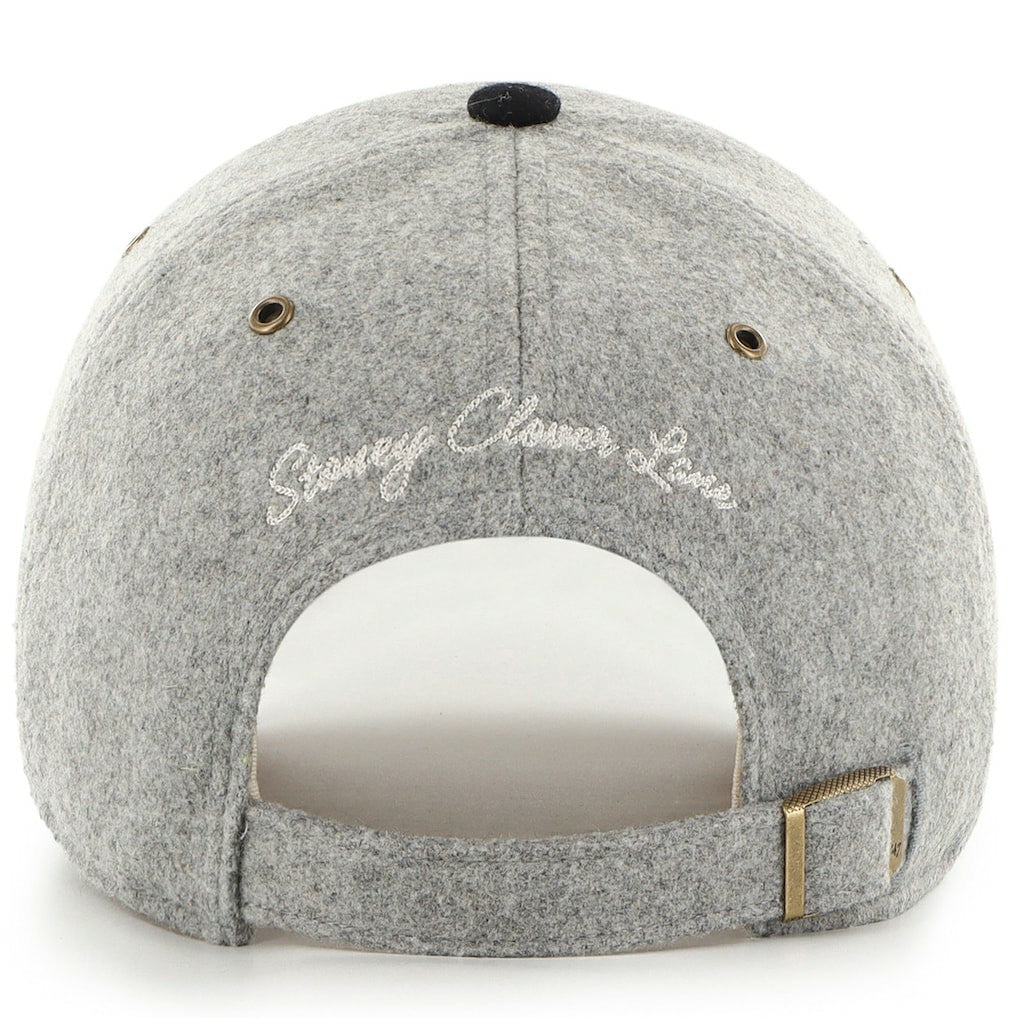 Jacksonville Jaguars Stoney Clover Lane x '47 Unisex Block Clean Up Adjustable Hat Gray/Black | 47 brand