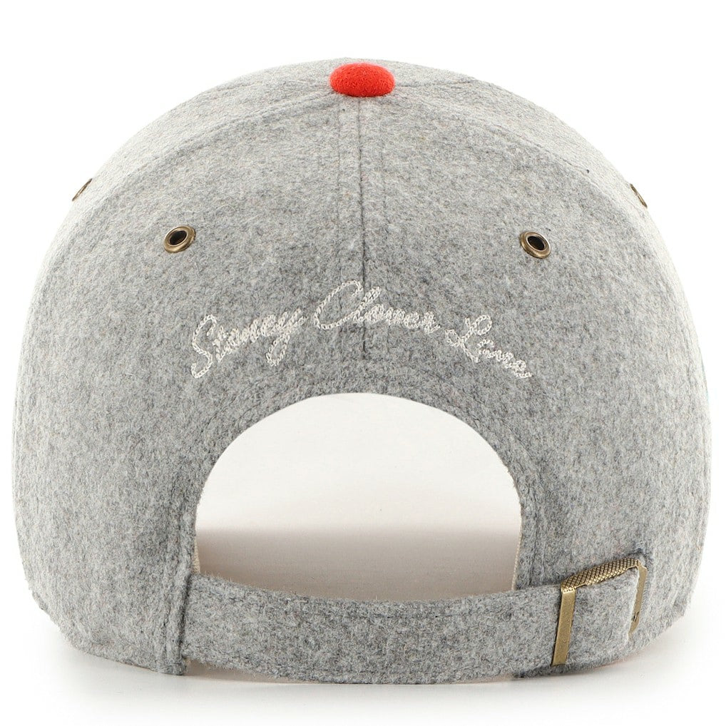 Miami Dolphins Stoney Clover Lane x '47 Unisex Block Clean Up Adjustable Hat Gray/Orange | 47 brand
