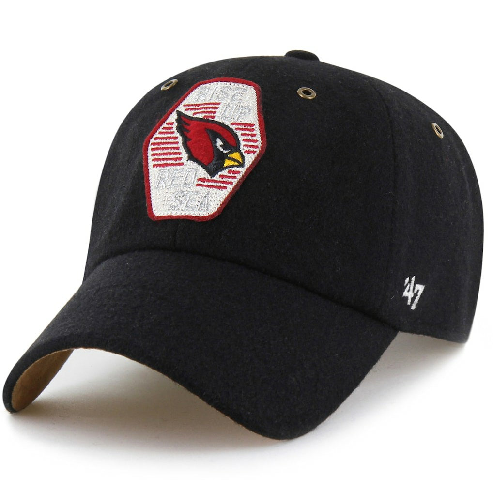 Arizona Cardinals Stoney Clover Lane x '47 Unisex Field Goal Clean Up Adjustable Hat Black | 47 brand
