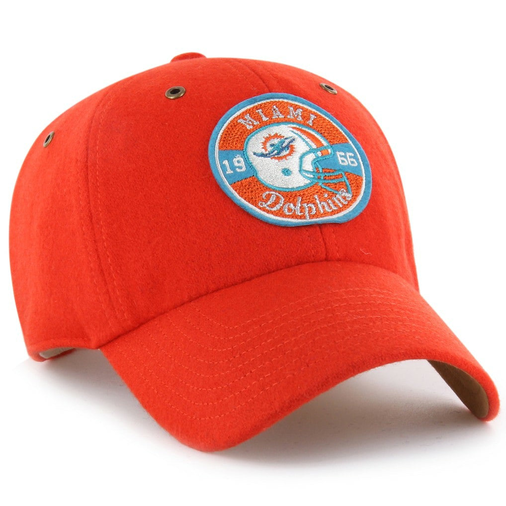 Miami Dolphins Stoney Clover Lane x '47 Unisex Field Goal Clean Up Adjustable Hat Orange | 47 brand