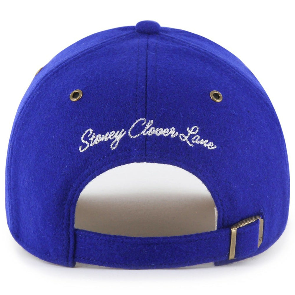 Los Angeles Rams Stoney Clover Lane x '47 Unisex Field Goal Clean Up Adjustable Hat Royal | 47 brand