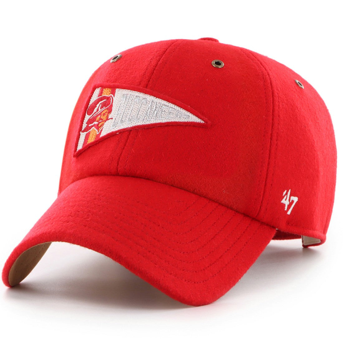 Tampa Bay Buccaneers Stoney Clover Lane x '47 Unisex Field Goal Clean Up Adjustable Hat Red | 47 brand
