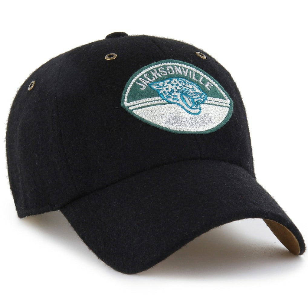 Jacksonville Jaguars Stoney Clover Lane x '47 Unisex Field Goal Clean Up Adjustable Hat Black | 47 brand