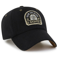 New Orleans Saints Stoney Clover Lane x '47 Unisex Field Goal Clean Up Adjustable Hat Black | 47 brand