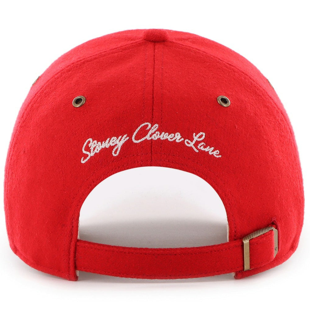 Kansas City Chiefs Stoney Clover Lane x '47 Unisex Field Goal Clean Up Adjustable Hat Red | 47 brand
