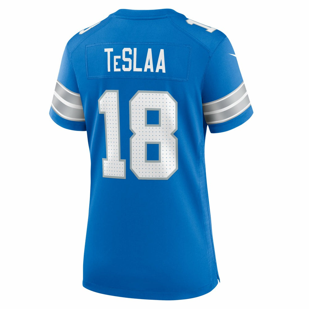 Isaac TeSlaa Detroit Lions Women's Game Player Jersey Blue | Nike for Sale