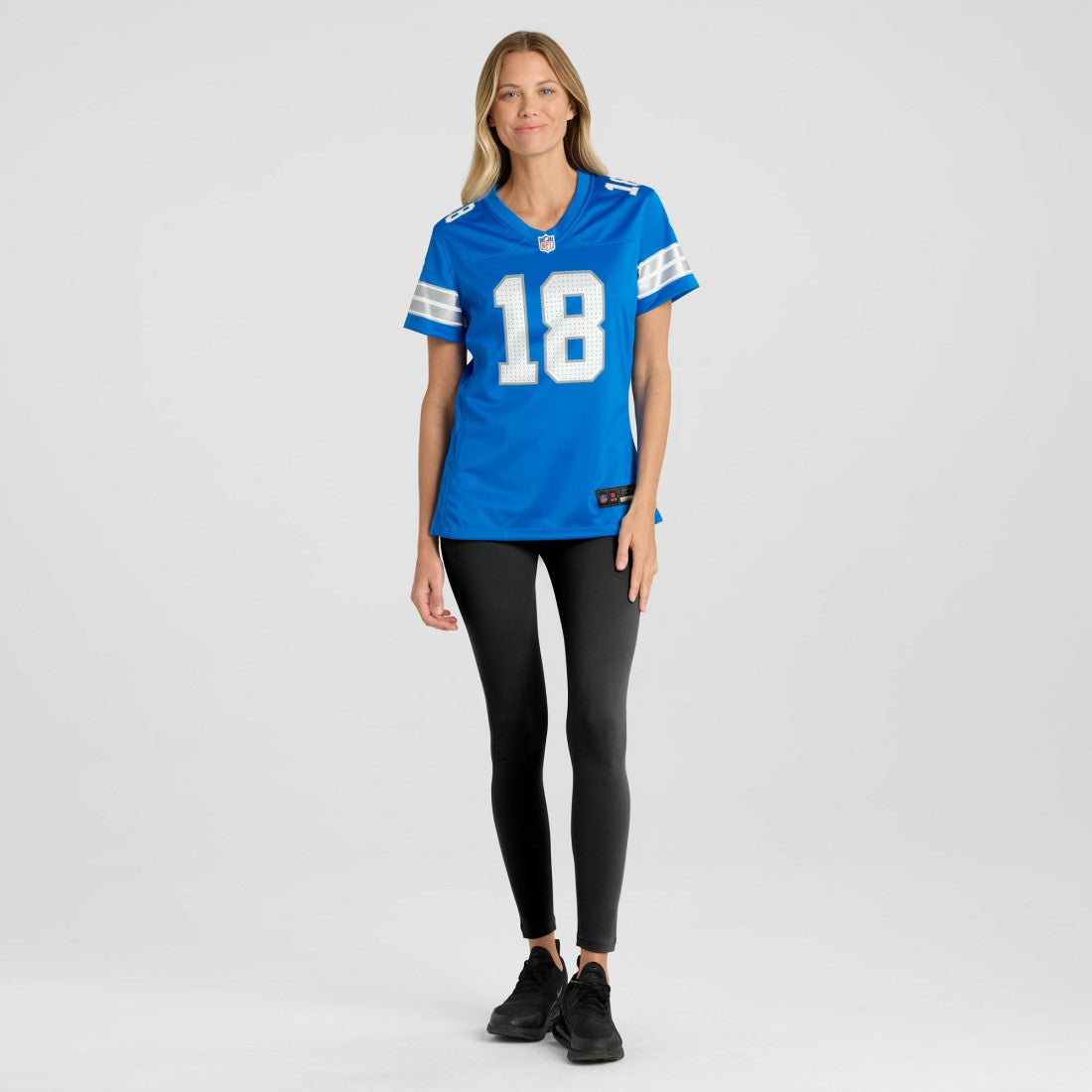 Isaac TeSlaa Detroit Lions Women's Game Player Jersey Blue | Nike for Sale