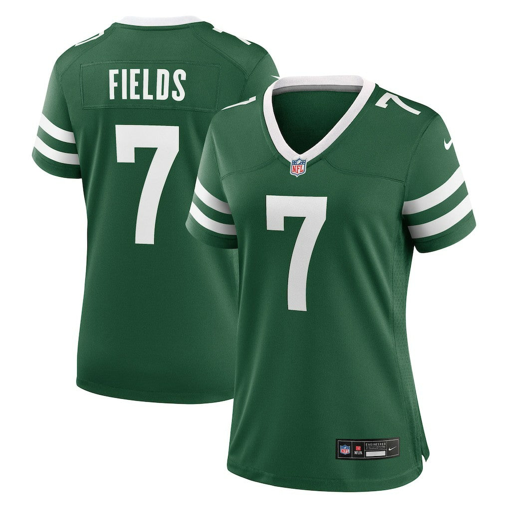 Justin Fields New York Jets Women's Game Jersey Legacy Green | Nike for Sale