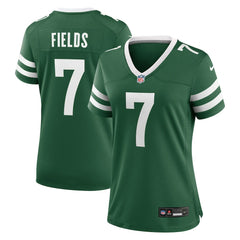 Justin Fields New York Jets Women's Game Jersey Legacy Green | Nike for Sale