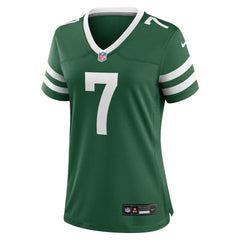 Justin Fields New York Jets Women's Game Jersey Legacy Green | Nike for Sale