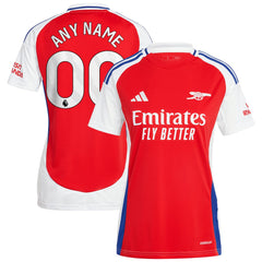 Arsenal Women's 2024/25 Home Replica Custom Jersey – Red | Adidas Online