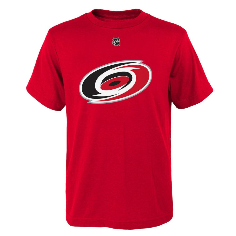 Carolina Hurricanes Youth Primary Logo T-Shirt - Red - NHL