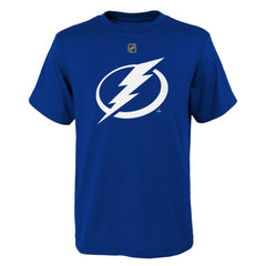 Tampa Bay Lightning Youth Primary Logo T-Shirt - Blue - NHL