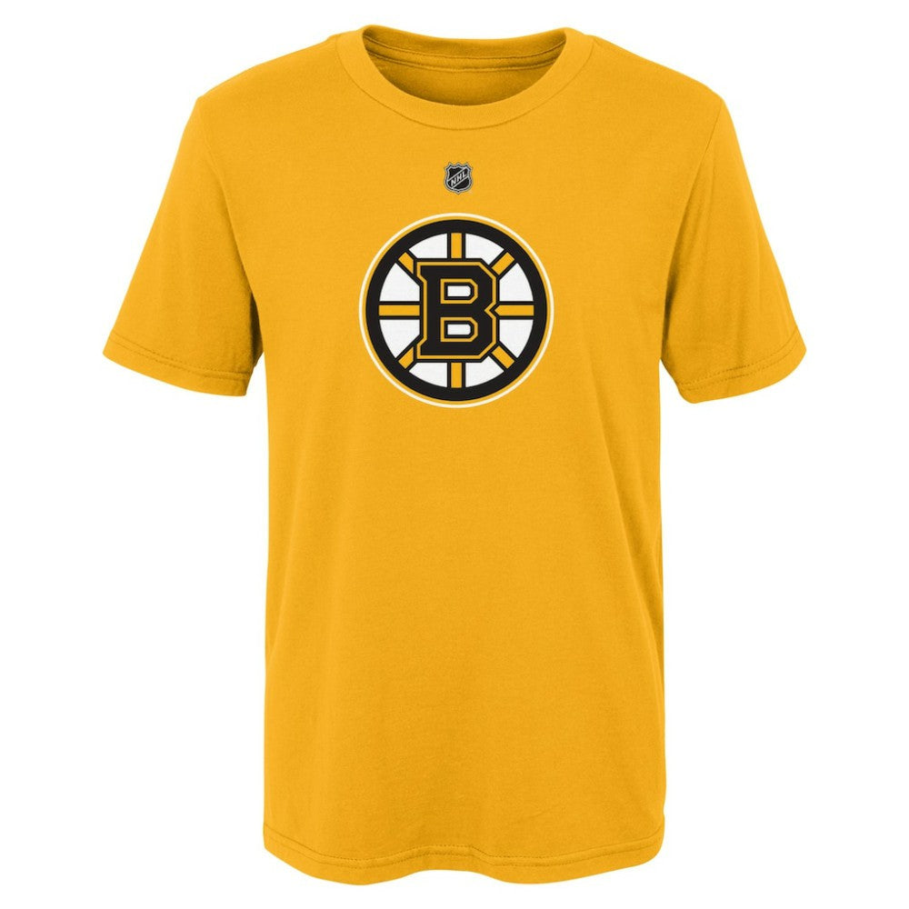 Boston Bruins Youth Primary Logo T-Shirt - Gold - NHL