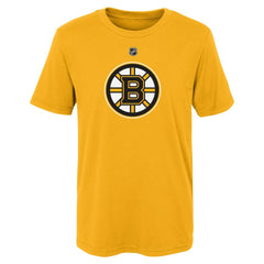 Boston Bruins Youth Primary Logo T-Shirt - Gold - NHL