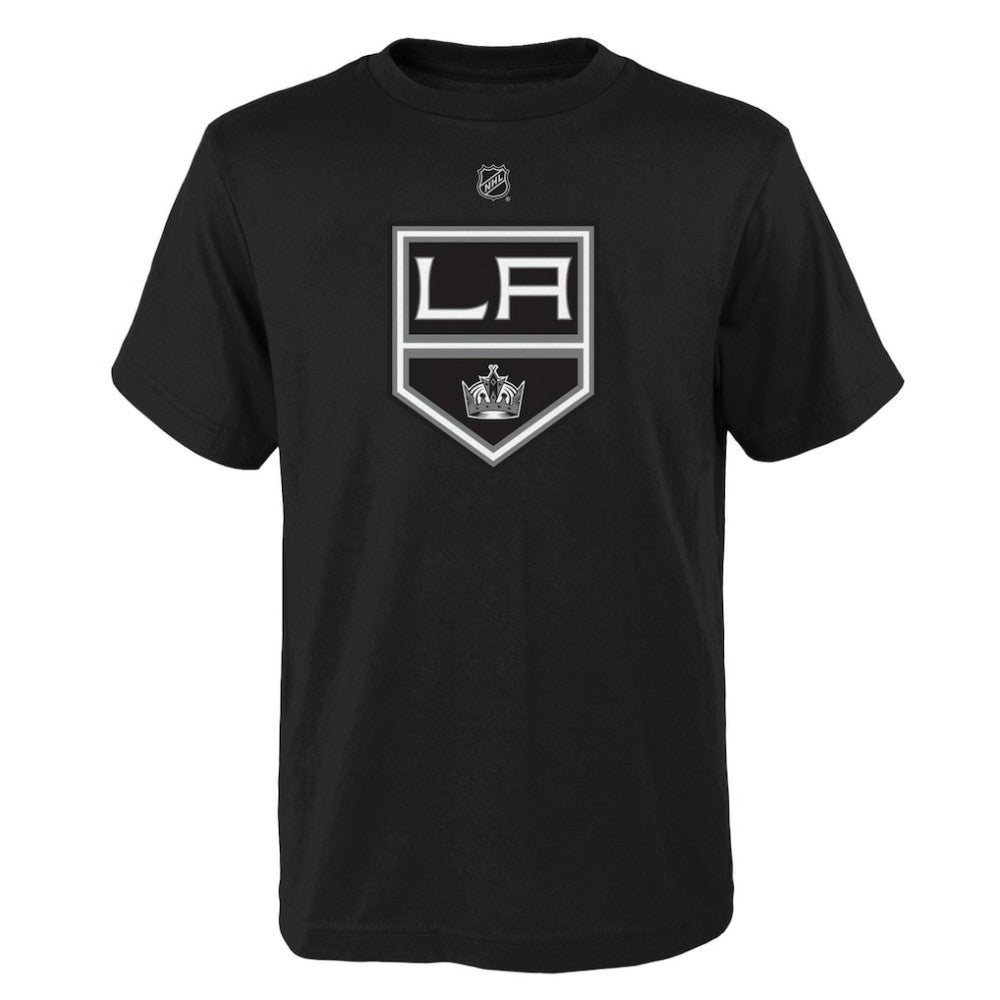 Los Angeles Kings Youth Primary Logo T-Shirt - Black - NHL