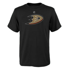 Anaheim Ducks Youth Primary Logo T-Shirt - Black - NHL