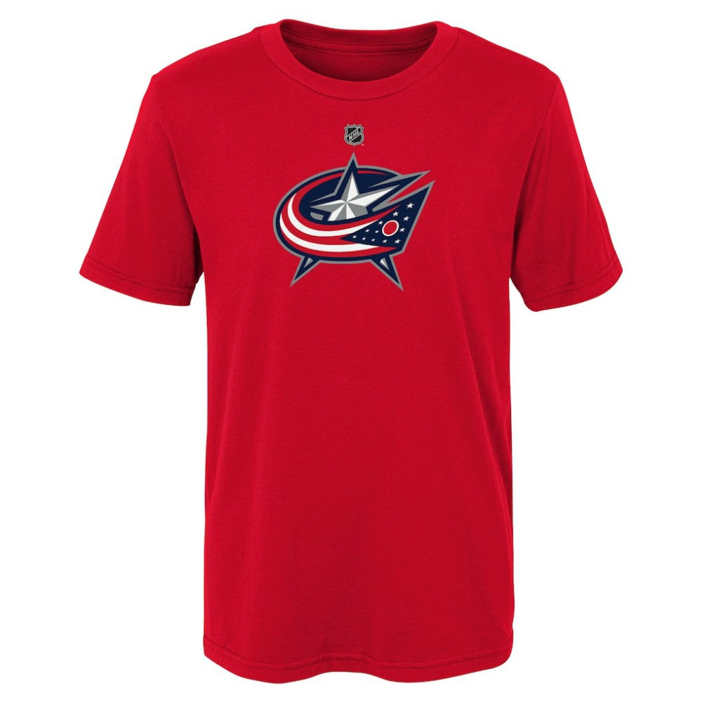 Columbus Blue Jackets Youth Primary Logo T-Shirt - Red - NHL