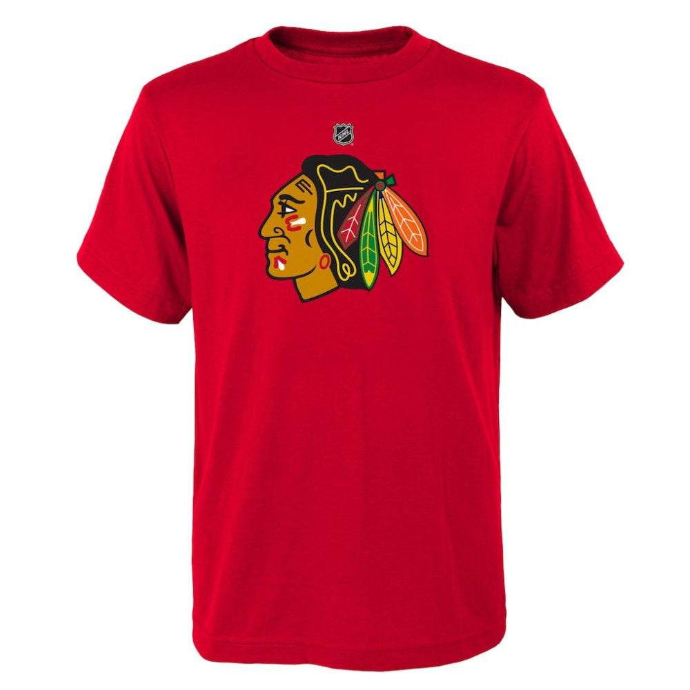 Chicago Blackhawks Youth Primary Logo T-Shirt - Red - NHL