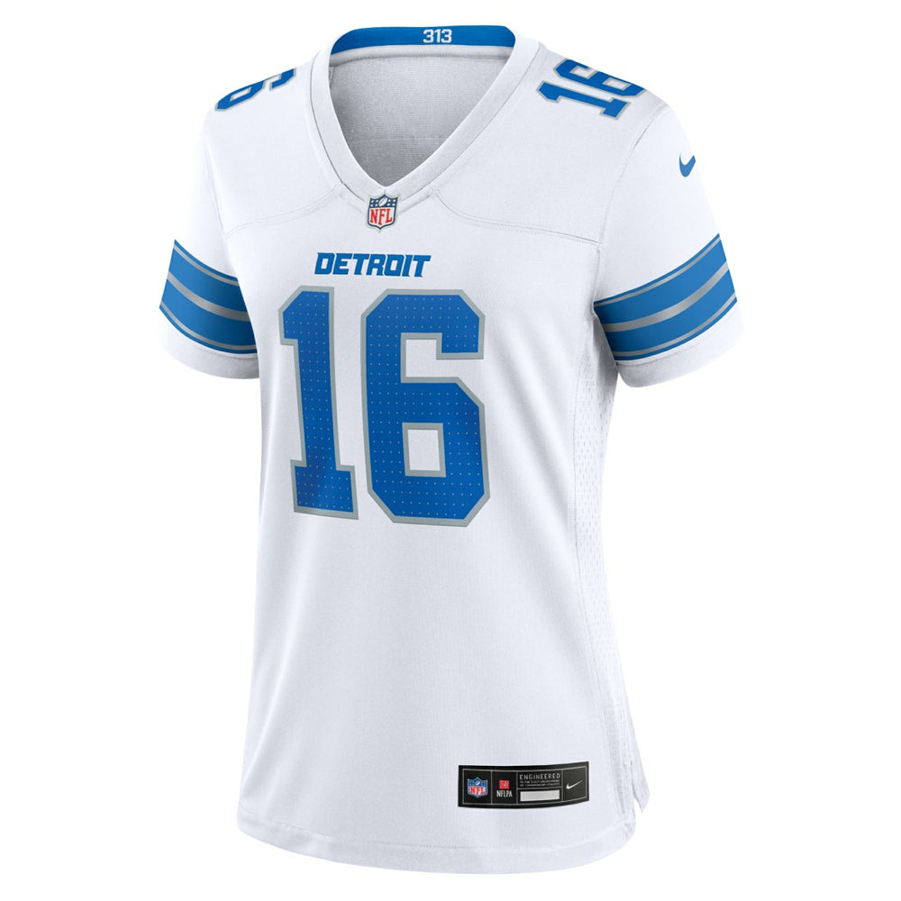Jared Goff Detroit Lions Women's Game Jersey White | Nike for Sale