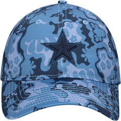 Dallas Cowboys New Era Women's Trippy 9TWENTY Adjustable Hat Navy | NFL