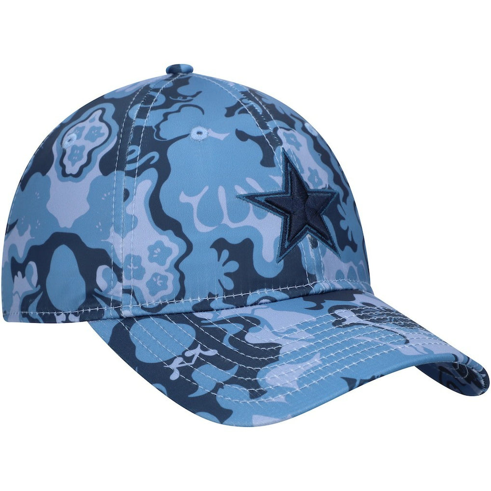 Dallas Cowboys New Era Women's Trippy 9TWENTY Adjustable Hat Navy | NFL