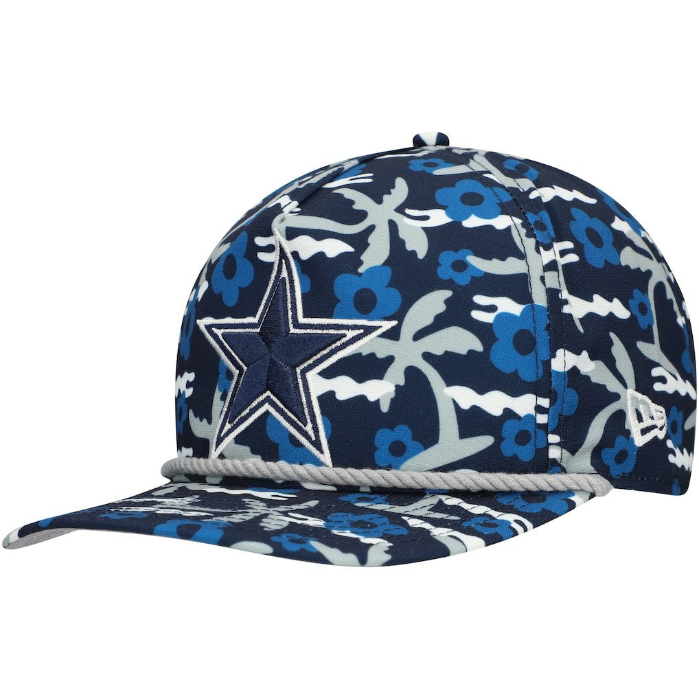 Dallas Cowboys New Era Wakey Wakey Golfer Snapback Hat Navy | NFL