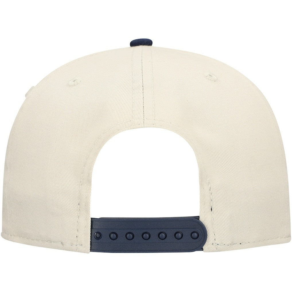 Dallas Cowboys New Era Athletic Golfer Adjustable Hat Stone/Navy | NFL