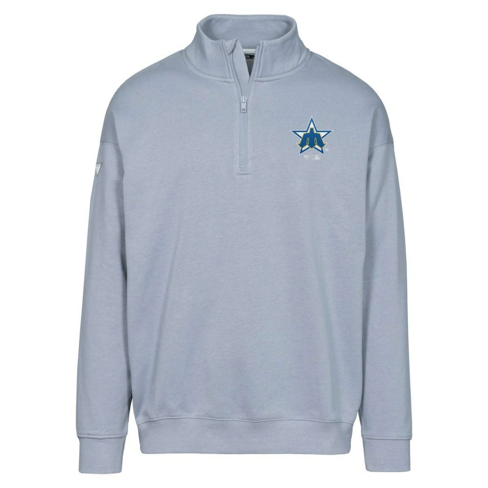 Seattle Mariners Levelwear Murray Core Logo Quarter-Zip Pullover Top - MLB