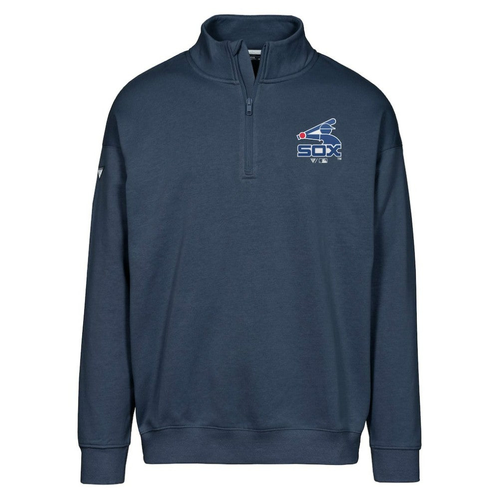 Chicago White Sox Levelwear Murray Core Logo Quarter-Zip Pullover Top - MLB