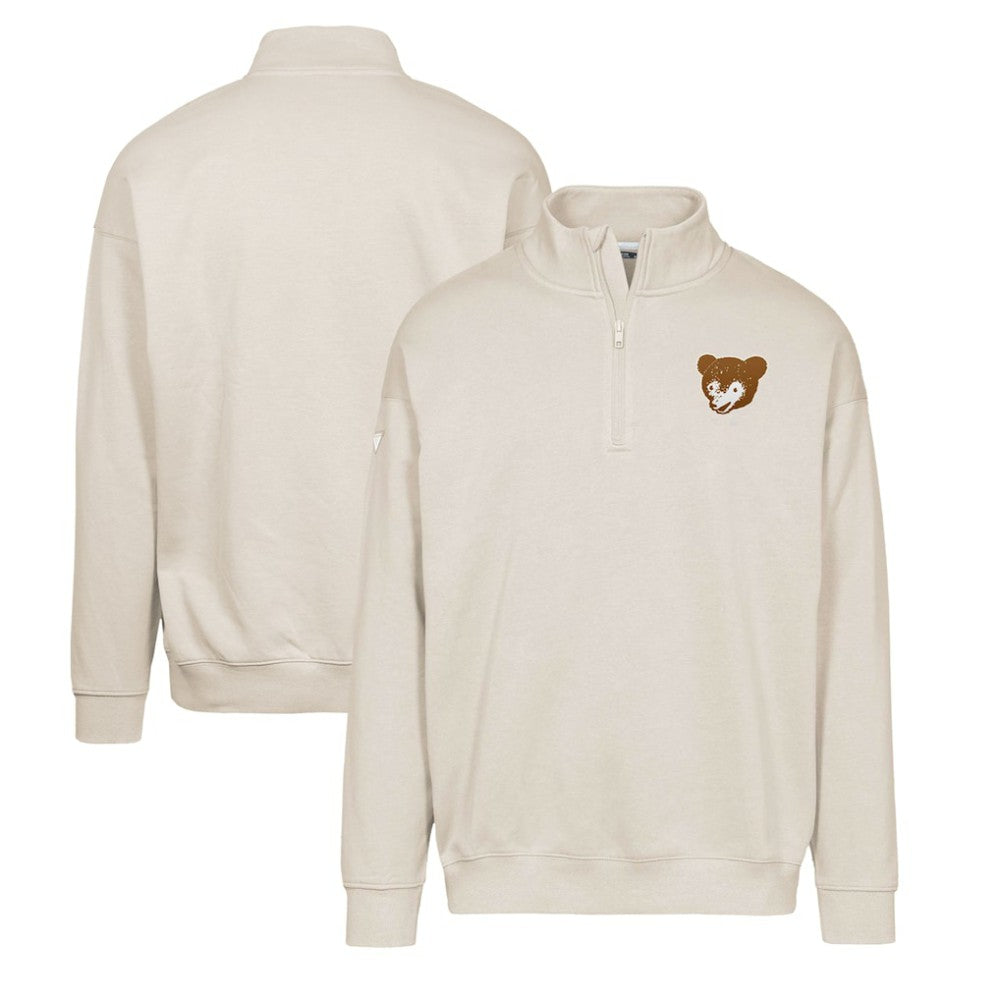 Chicago Cubs Levelwear Murray Core Logo Quarter-Zip Pullover Top - MLB