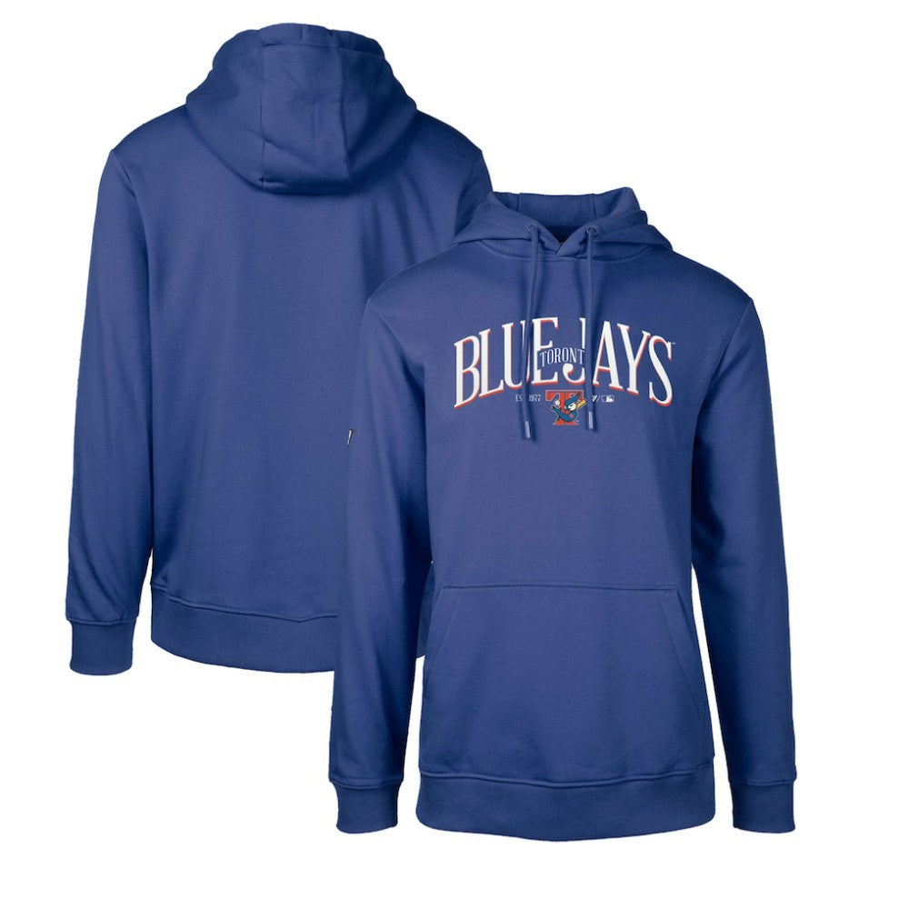 Toronto Blue Jays Levelwear Cooperstown Collection Podium Retro Spellout Pullover Hoodie - MLB
