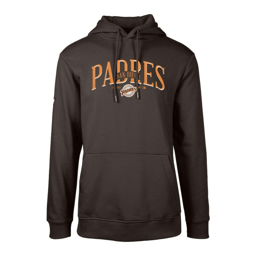 San Diego Padres Levelwear Cooperstown Collection Podium Retro Spellout Pullover Hoodie - MLB