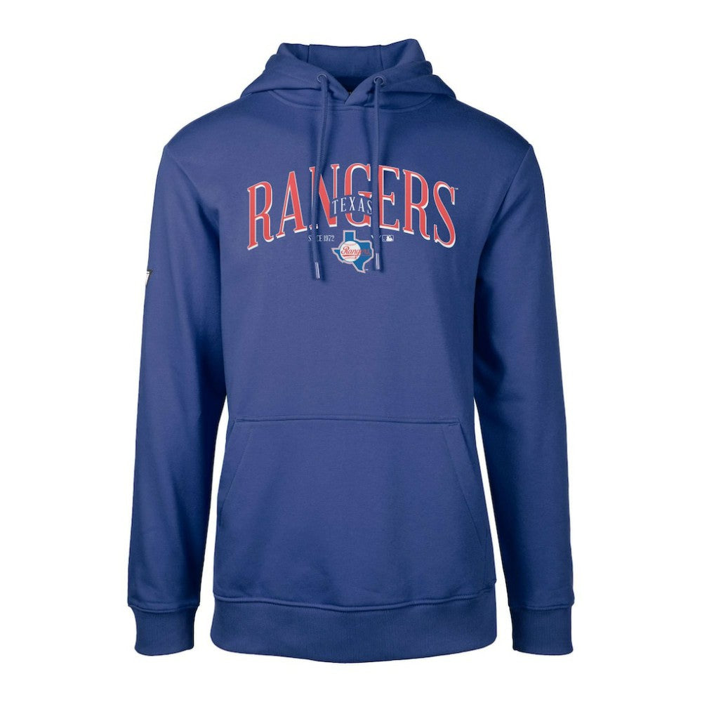 Texas Rangers Levelwear Cooperstown Collection Podium Retro Spellout Pullover Hoodie - MLB