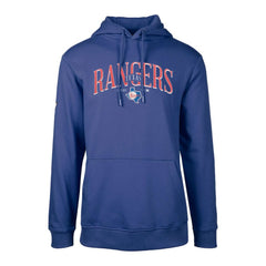 Texas Rangers Levelwear Cooperstown Collection Podium Retro Spellout Pullover Hoodie - MLB