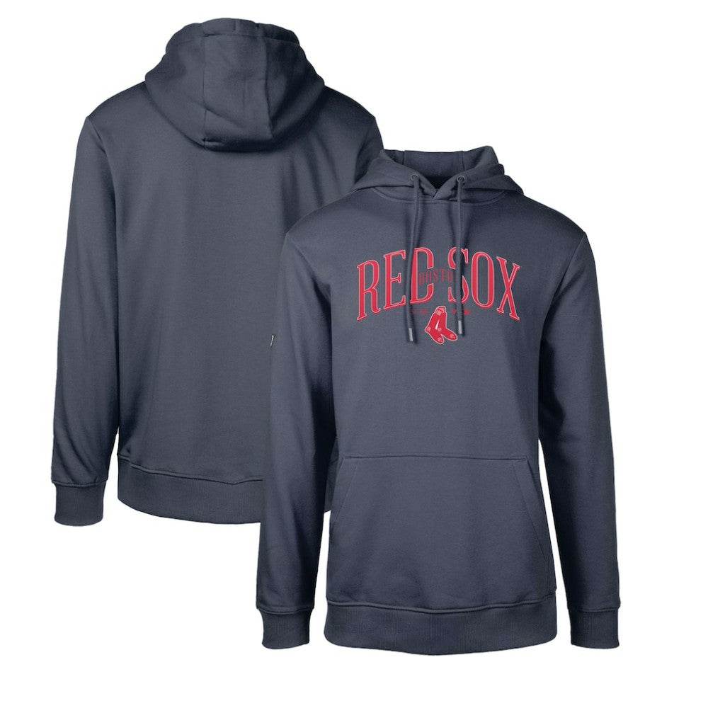 Boston Red Sox Levelwear Cooperstown Collection Podium Retro Spellout Pullover Hoodie - MLB